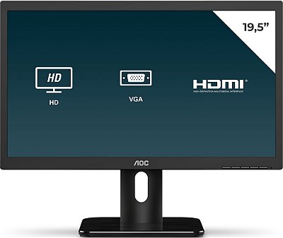 MONITOR AOC 19.5" LED HDMI/VGA 20E1H