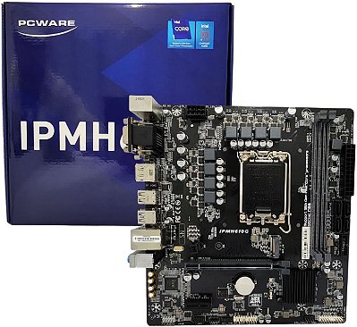 PLACA MÃE INTEL PCWARE IPMH610G DDR4 LGA1200