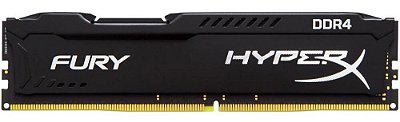 MEMÓRIA DESKTOP HYPERX FURY 8GB 2400MHZ DDR4