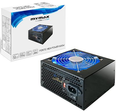 FONTE MYMAX 600W REAL MPSU/FP600W