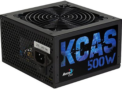 FONTE AEROCOOL 500W 80PLUS BRONZE KCAS-500W