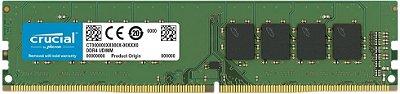 MEMÓRIA DESKTOP CRUCIAL 8GB 2666MHZ DDR4