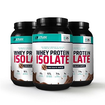 Kit 3x 100% Pure Whey Protein (1 kg) - Whey Protein Concentrado - Stark  Supplements - Stark Supplements