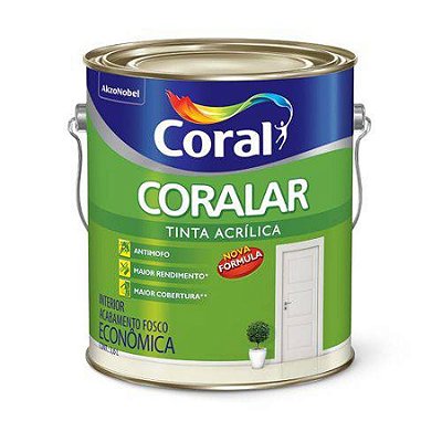 Tinta Coralar Amarelo Frevo 3600L