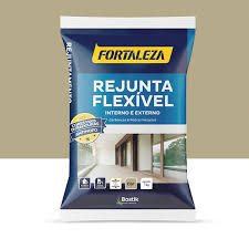 Rejunte Fortaleza Flexível Cinza 1KG