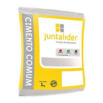 Juntalider - Cimento Cinza Comum 1kg