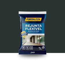 Rejunte Fortaleza Flexível Preto 1KG
