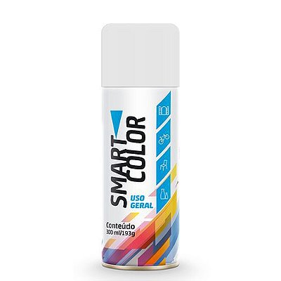 Smartcolor - Spray Smart Branco Brilho 300ML 9641