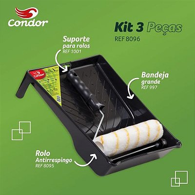 CONDOR - Kit Pintura 3 Peças 8096