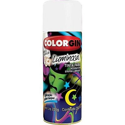 Colorgin - Spray Fundo Branco p/ lumino 350ML 762