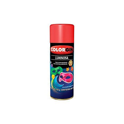 Colorgin - Spray Luminosa Vermelho 380ML 755