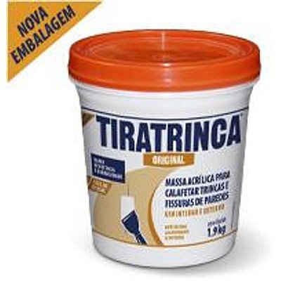 TIRATRINCA - Massa p/Trinca Acrílica 1,9KG
