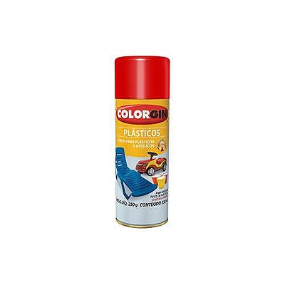 Colorgin - Spray Plástico Vermelho Malag 350ML 1504
