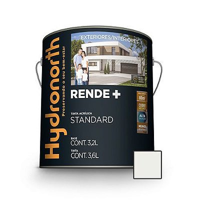 Hydronorth - Tinta Acr Stand Rende+ 3,6L Gelo