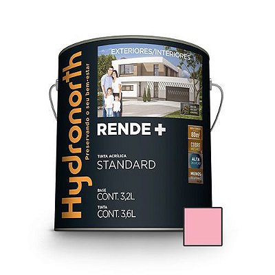 Hydronorth - Tinta Acr Stand Rende+ 3,6L Rosa Neon