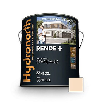 Hydronorth - Tinta Acr Stand Rende+ 3,6L Perola