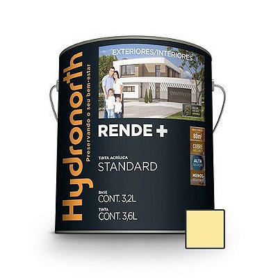 Hydronorth - Tinta Acr Stand Rende+ 3,6L Am Canario