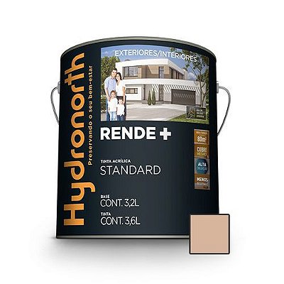 Hydronorth - Tinta Acr Stand Rende+ 3,6L Areia