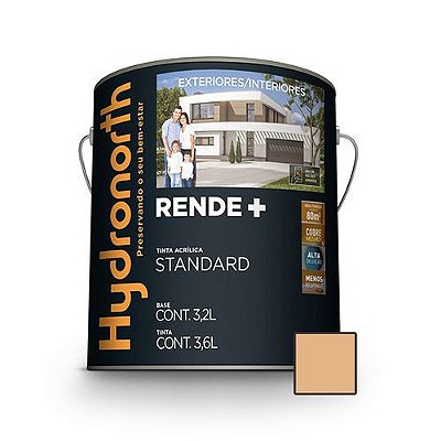Hydronorth - Tinta Acr Stand Rende+ 3,6L Mel