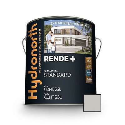 Hydronorth - Tinta Acr Stand Rende+ 3,6L Cromio