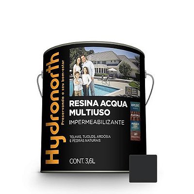Hydronorth - Resina B.Agua 3,6L Grafite