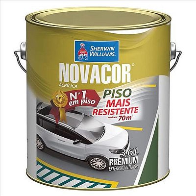 NOVACOR - TINTA ACR PISO 3,6L CASTOR