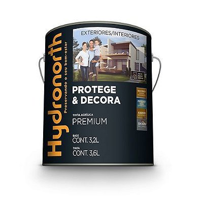 Protege & Decora - Tinta Acr Prem 3,6L Cromio