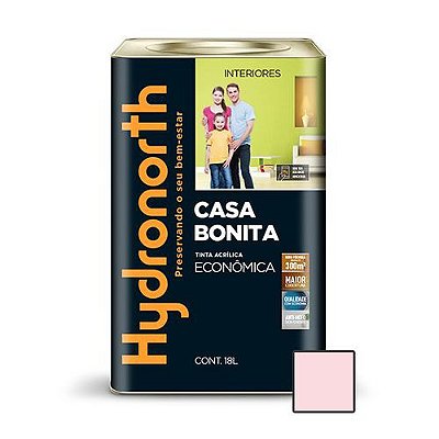 Casa Bonita - Tinta Acr Econ 18L Rosa Melodia