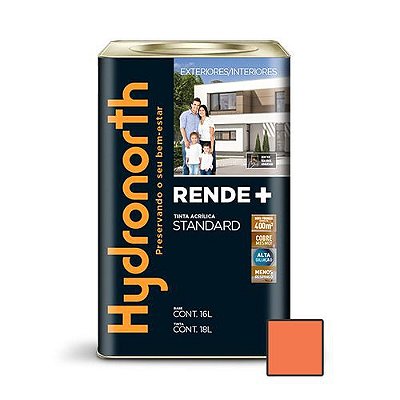 Hydronorth - Tinta Acr Stand Rende+ 18L Laranja
