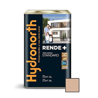 Hydronorth - Tinta Acr Stand Rende+ 18L Areia