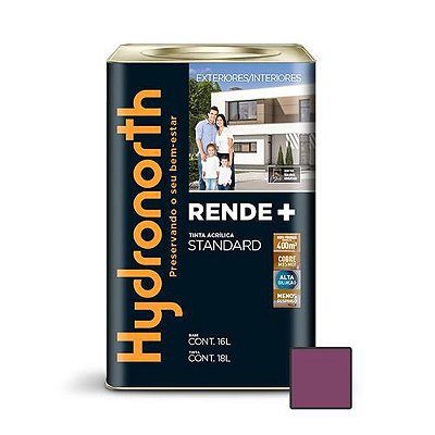 Hydronorth - Tinta Acr Stand Rende+ 18L Uva