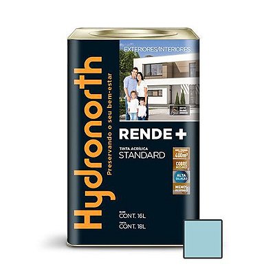 Hydronorth - Tinta Acr Stand Rende+ 18L Azul Claro
