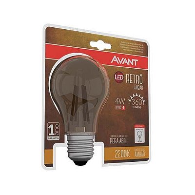 AVANT - Lamp Led Pera Retro 4W 2200K
