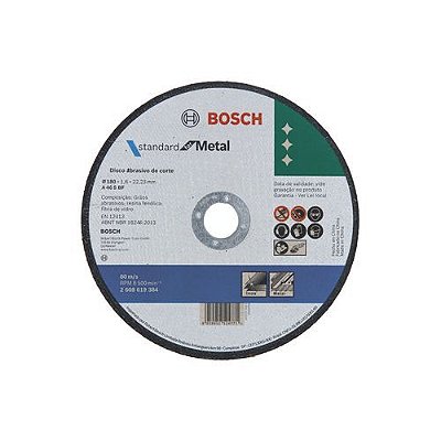 Bosch - Disco Corte Inox 07X1,6X7/8