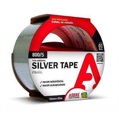 Adere - Fita Silver Tape 45X05 Prata*