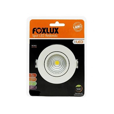 Foxlux - Spot Led Emb Red 05W 6500K
