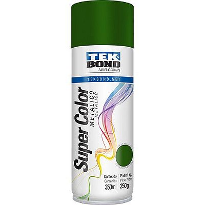 Tek Bond - Spray Metalico Verde 350ML