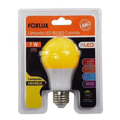 Foxlux - Lamp Led Bolinha 07W Am