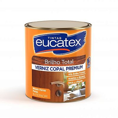 Eucatex - Verniz Copal Transp 900ML