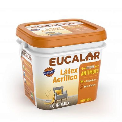 Eucalar- Tinta Acr Econ 3,6L Palha