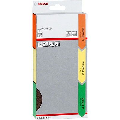 Bosch - Esponja Abrasiva Best Flat&edge C/3Pç*