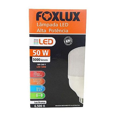 Foxlux - Lamp Led Alta Pot 50W-4500LM 6500K
