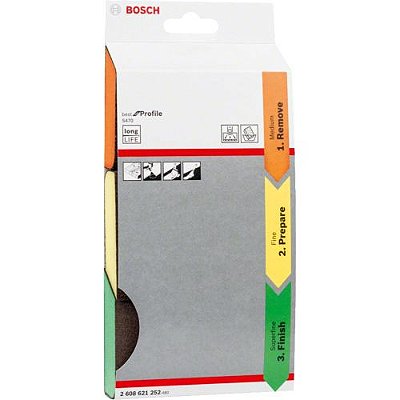 Bosch - Esponja Abrasiva Best Profile C/3Pç*