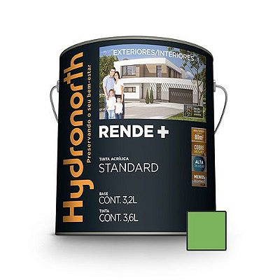Hydronorth - Tinta Acr Stand Rende+ 3,6L Verde Lima