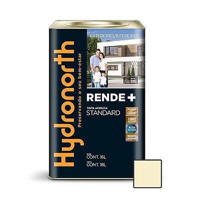 Hydronorth - Tinta Acr Stand Rende+ 18L Marfim**