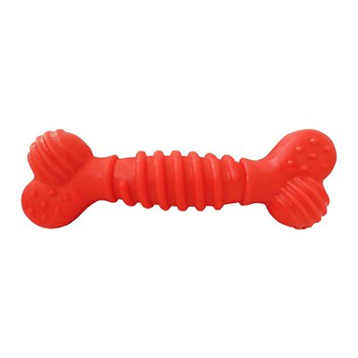 Brinquedo para Cachorro Osso Superbone Borracha Grande Furacão Pet