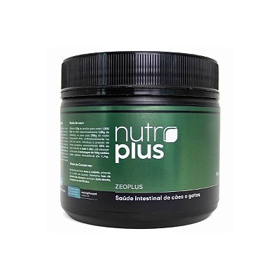 Suplemento para Cães e Gatos | Saúde Intestinal | Nutroplus Zeoplus 100 g