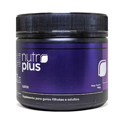 Suplemento para Gatos | Nutrição Completa com Taurina | Nutroplus Gatos 100 g