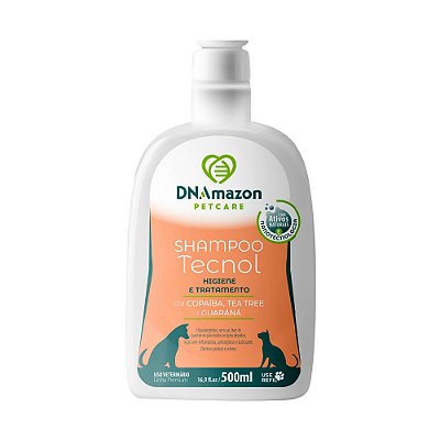 Shampoo para Cães Gatos Tecnol DNAmazon 500 ml