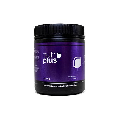 Suplemento para Gatos | Nutrição Completa com Taurina | Nutroplus Gatos 500 g